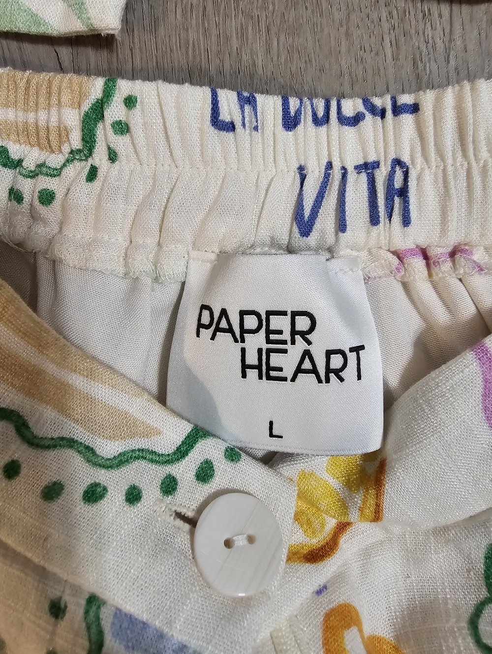 PAPER HEART by ANTHROPOLOGIE Top Only M - Picture 4 of 4